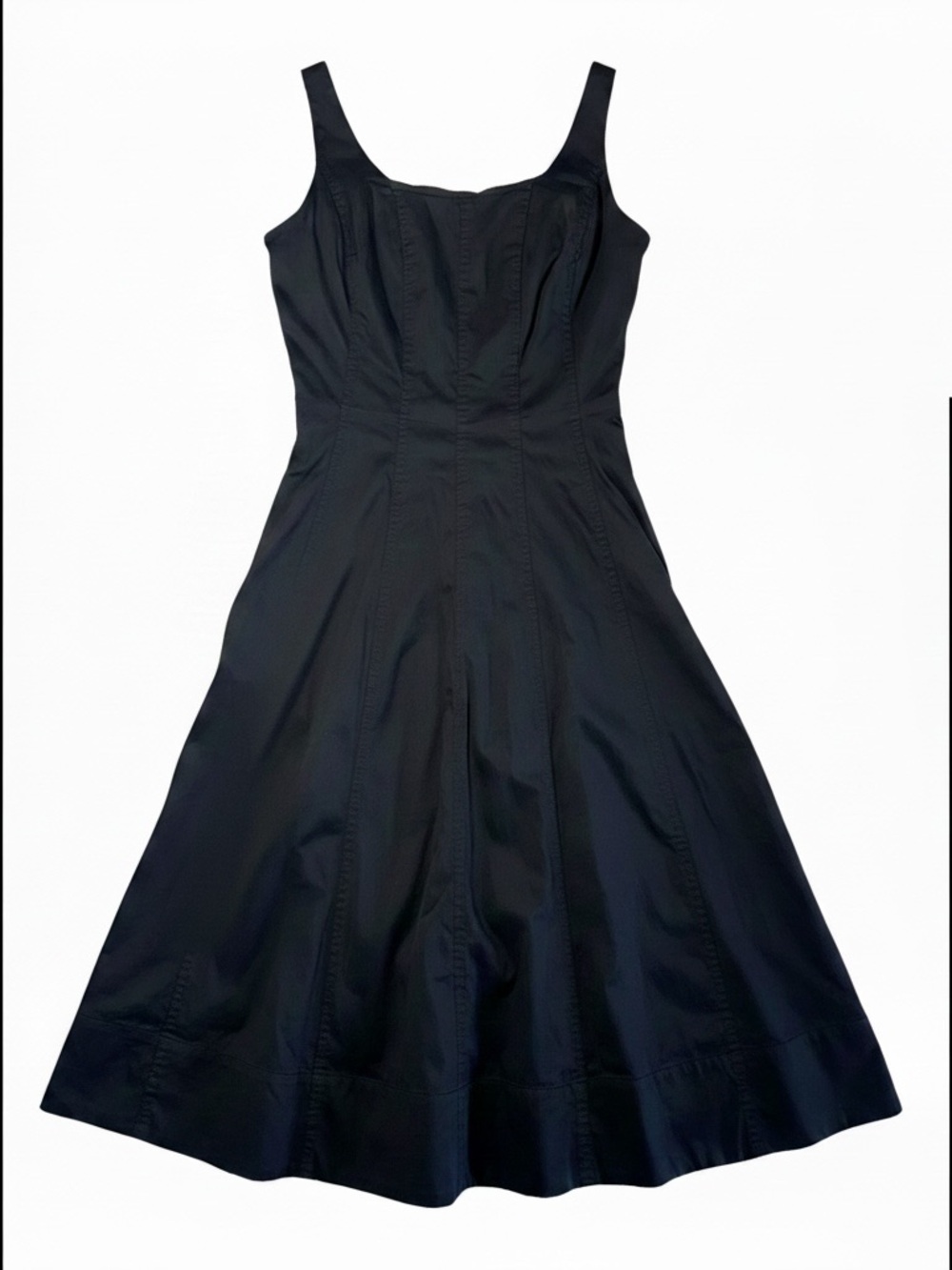 Banana Republic Women’s Size 6 Black Fit & Flare Sleeveless Dress